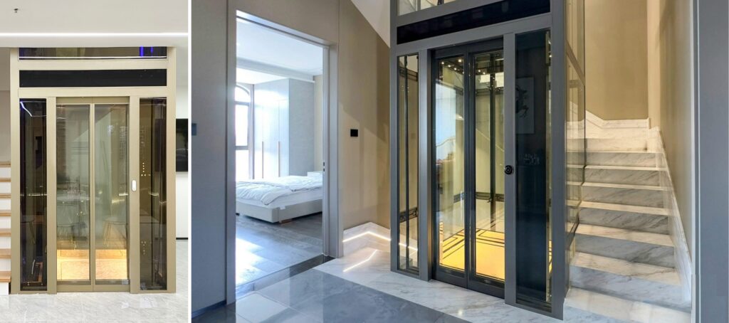 Thang máy khung nhôm 1